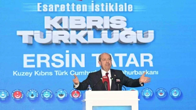 KKTC Cumhurbaşkanı Tatar:' Doğu Akdeniz'de bağımsız bir Türk devleti olan KKTC, anavatanıyla uyum içerisinde'