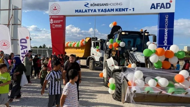 Malatya'da depremin çocukları için bayram etkinliği