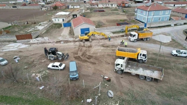 Konya'da altyapı yatırımları devam ediyor