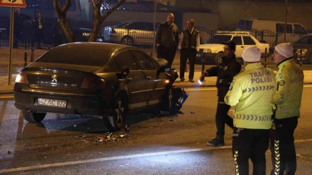 Konya'da kaza yapan otomobilin çalındığı ortaya çıktı