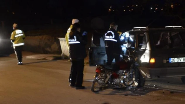 Konya'da otomobil ile motosiklet çarpıştı: 1 yaralı