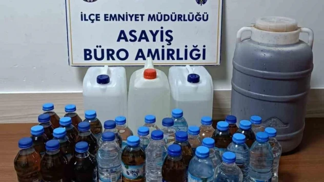 Konya'da sahte içki operasyonu: 1 tutuklama