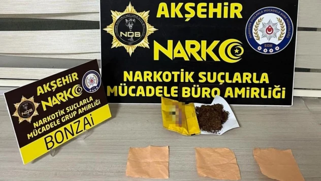 Konya'da uyuşturucu operasyonu: 1 tutuklama