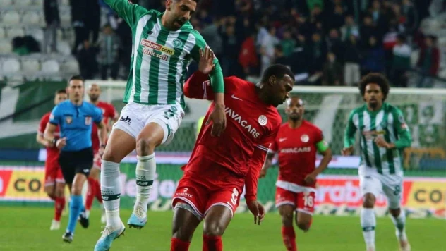 Konyaspor ile Antalyaspor 26. randevuda