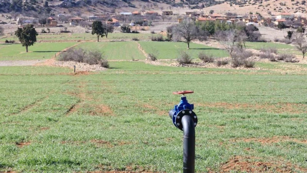 Korkuteli Beğiş Susuzu, Tarımsal Sulama Suyu Projesi'yle sezonda suyuna kavuşuyor