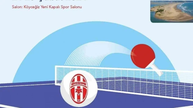 Köyceğiz'de masa tenisi ligi başlıyor