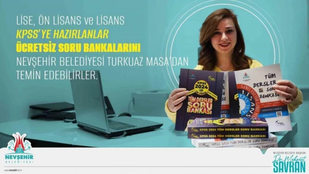 KPSS Adaylarına soru bankası desteği