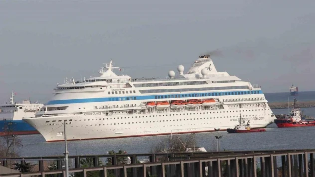 Kruvaziyer gemi 7. kez Samsun'da