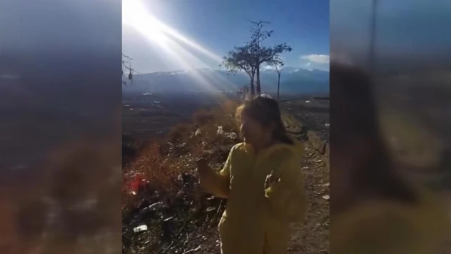 Küçük çocuk istedi çevre temizlendi