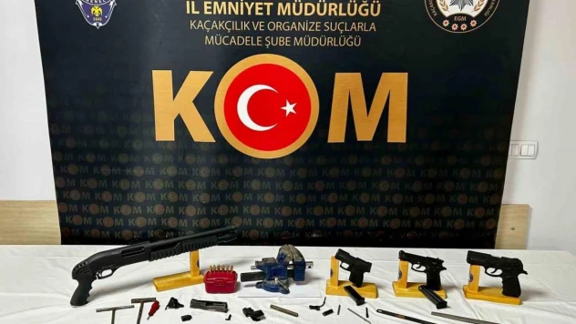 Kurusıkıdan bozma silah üreten şahıslara operasyon: 2 gözaltı