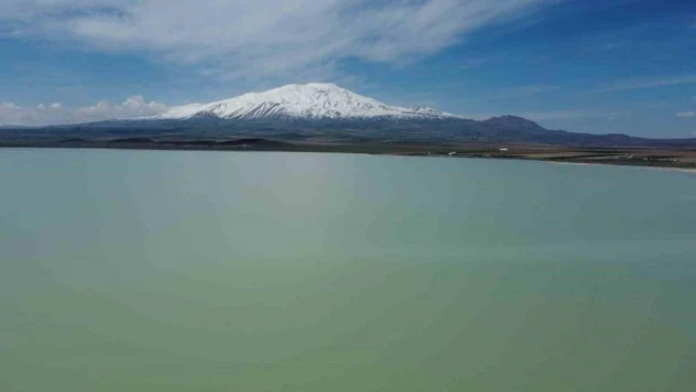 Kuş cenneti Arin Gölü'nde kuraklık tehlikesi