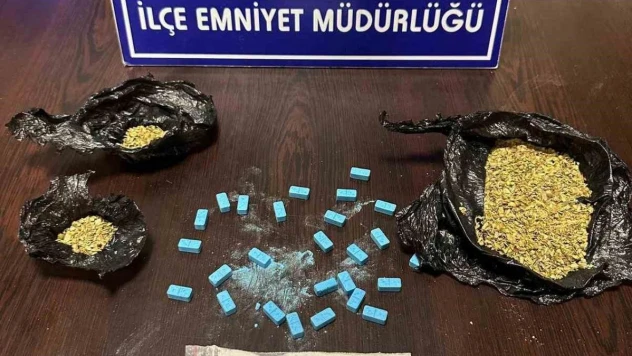 Kuş kümeslerinde uyuşturucu ele geçirildi