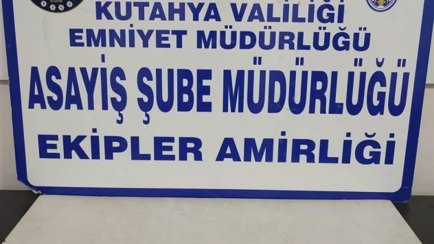 Kütahya'da bölge uygulamasında 82 şahıs ve 49 araç kontrol edildi