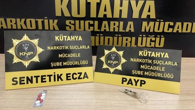 Kütahya'da uyuşturucu taciri şahıs tutuklandı