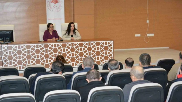 Kütahya İl Tarım ve Orman Müdürlüğü personeline kadına şiddetin önlenmesi eğitimi