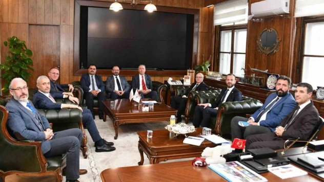 Kütahya OSB'ye demir yolu yükleme merkezi için Ankara'da önemli görüşme gerçekleşti