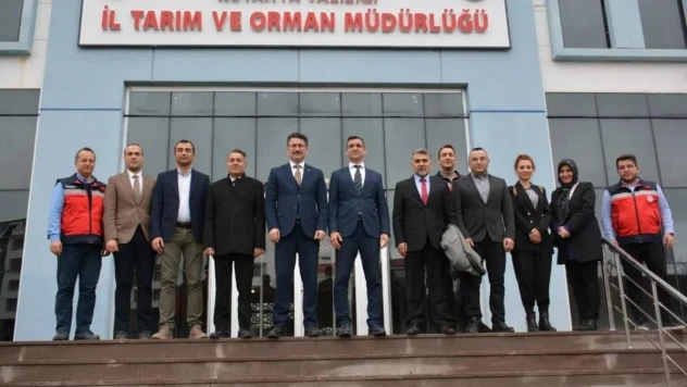 Kütahya ve Eskişehir İl Tarım ve Orman Müdürlükleri arasında işbirliği toplantısı