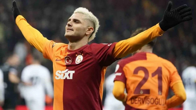 Mauro Icardi, Süper Lig'deki 13. golünü attı