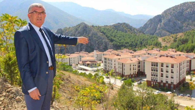 Mehmet Uyanık: 'Amasya'mızda beş yılda 3 bin toplu konut yapacağız'
