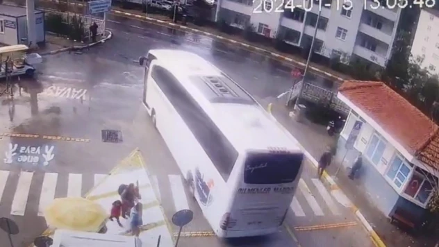 Mersin'de kazaya karışan otobüsün Marmaris otogarındaki görüntüleri ortaya çıktı