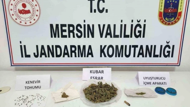 Mersin'de uyuşturucu operasyonu: 4 gözaltı