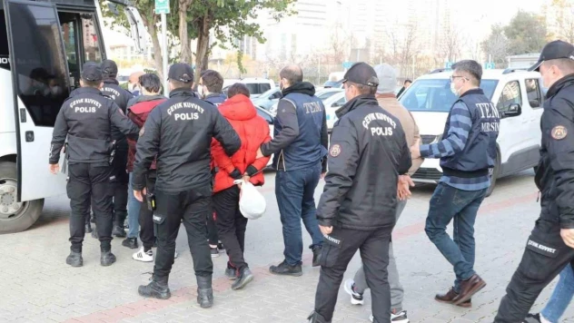 Mersin'deki DEAŞ operasyonunda 9 tutuklama