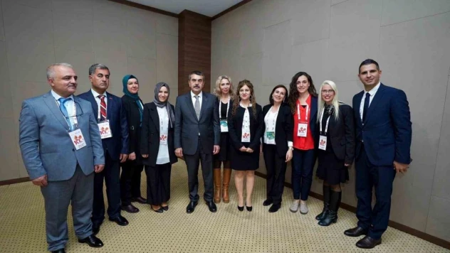 Milli Eğitim Bakanı Tekin, 81 ilden gelen öğretmenlerle buluştu