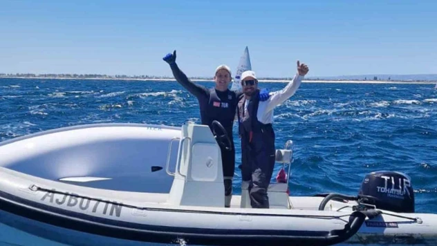 Milli yelkenci Yiğit Yalçın Çitak'tan olimpiyat kotası