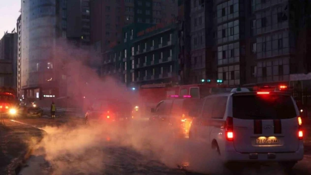 Moğolistan'da otomobile çarpan 60 ton LNG yüklü tanker patladı: 6 ölü, 14 yaralı