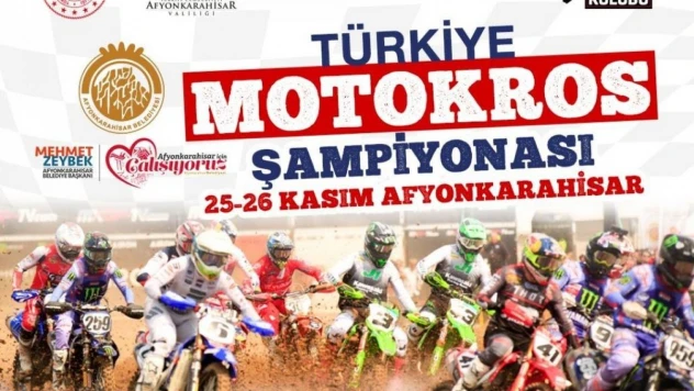 Motokros Şampiyonları Afyonkarahisar'da belli olacak