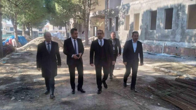 Müdür Şenkul, Germencik'te incelemelerde bulundu