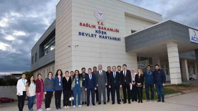 Müdür Şenkul, sağlık hizmetlerini yerinde inceledi