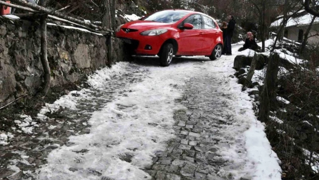 Mudurnu'ya tatile gelen aile ölümden döndü