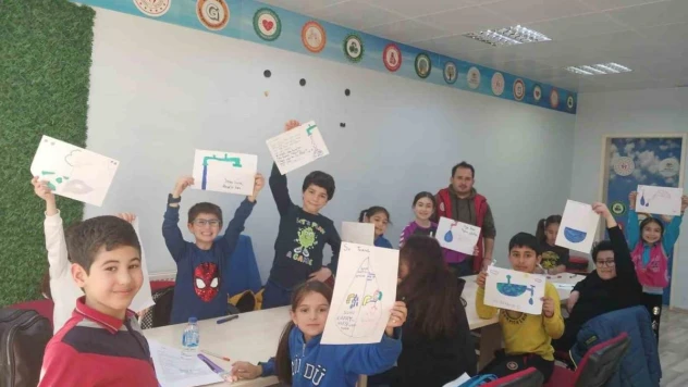 Muğla'da çocuklara su bilinci anlatıldı
