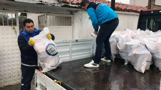 Muğla'da kara kış yardımları devam ediyor
