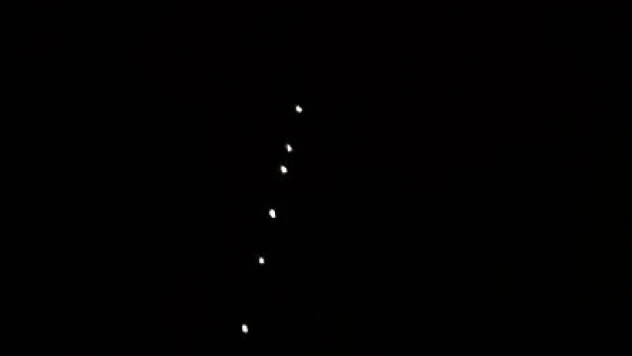 Musk'ın Starlink uyduları Erzincan semalarında görüldü