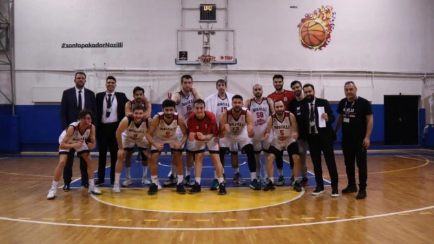 Nazilli Belediyespor Basketbol Takımı grubunu lider tamamladı.