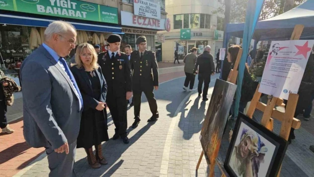 Nazilli Lisesi'nden anlamlı sergi