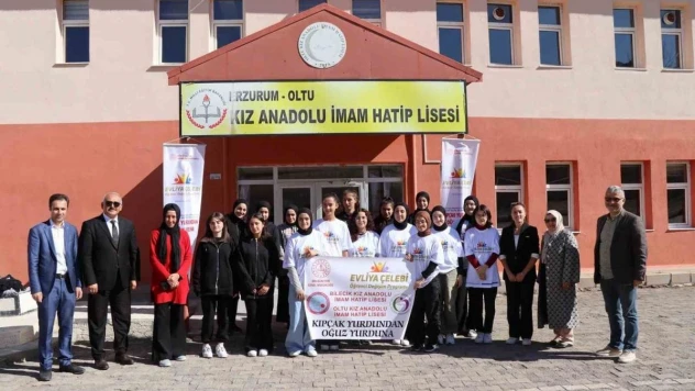 Öğrenciler kıpçak yurdundan oğuz yurduna selam getirdiler