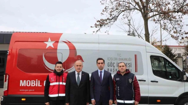 Ordu'da 'Mobil Göç Noktası' aracı hizmet vermeye başladı