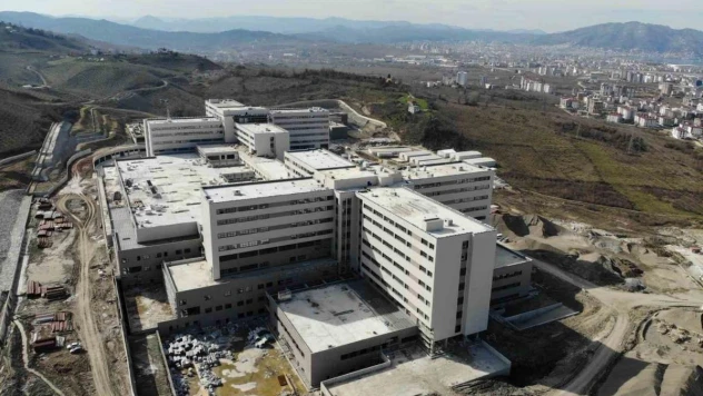 Ordu Şehir Hastanesi inşaatı yüzde 93'e ulaştı