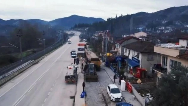 Orhangazi Mahallesinde doğalgaz çalışmaları başladı