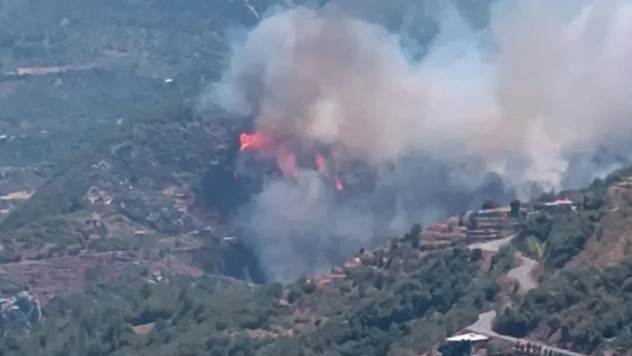 Orman Genel Müdürlüğü: Antalya orman yanıgınına 8 helikopter, 32 arazöz, 2 iş makinesi ve 186 personelle müdahale ediliyor