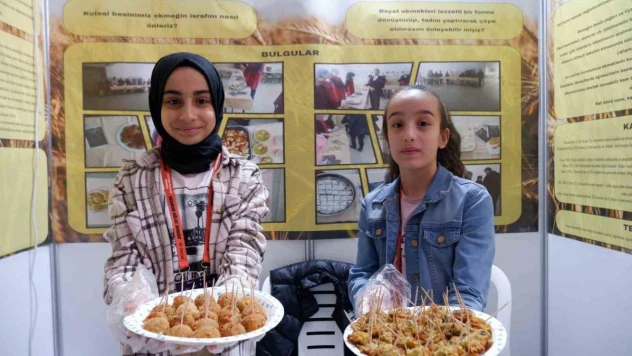 Ortaokul öğrencileri projelerini yarıştırdı