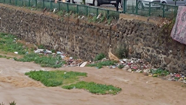 Osmaniye'de geceden başlayan sağanak yağış olumsuzluklara neden oldu