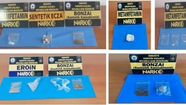 Osmaniye'de uyuşturucu operasyonu: 36 gözaltı