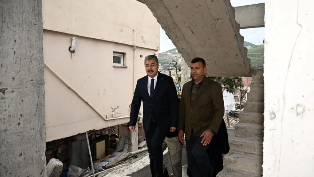 Osmaniye'de yerinde dönüşüm projesinde inşaatlar yükseliyor