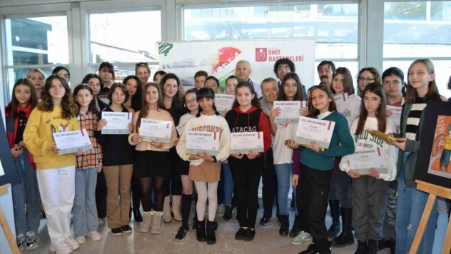 Özel Ümit resim yarışmasında öğrenciler ödüllendirildi