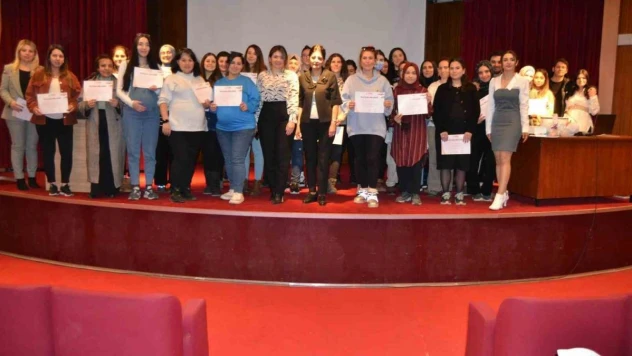 Özel Ümit'te gebelik eğitimleri devam ediyor