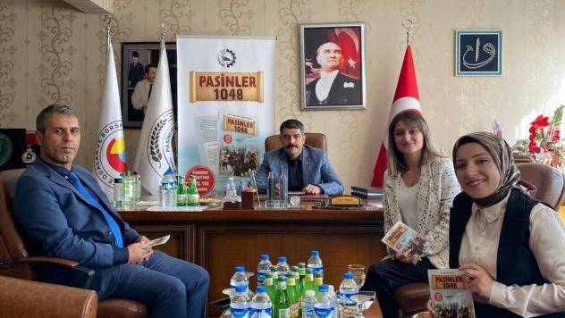 Pasinler 1048 zaferi çizgi romanı kitabının lansmanı yapıldı